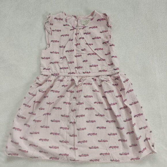 EUC Kate Spade Girls' Pink Cadillac Car Dress - Picture 2 of 3